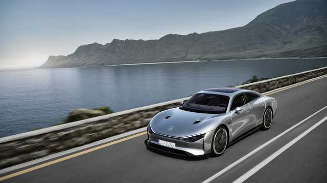Mercedes says its electric concept has 620 miles of range and seats made with mushrooms - Vimarsana News