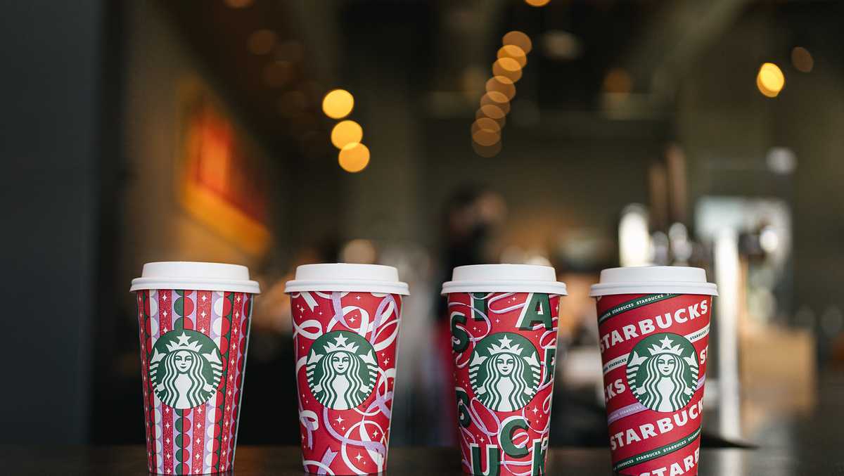 Starbucks holiday cups have arrived. Here's what they look like