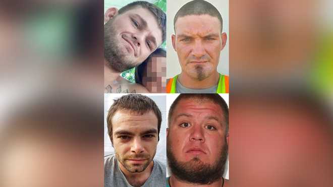 Billy&#x20;Chastain,&#x20;Mark&#x20;Chastain,&#x20;Alex&#x20;Stevens&#x20;and&#x20;Mike&#x20;Sparks&#x20;32&#x20;of&#x20;Okmulgee&#x20;are&#x20;seen&#x20;in&#x20;this&#x20;undated&#x20;handout&#x20;image&#x20;provided&#x20;by&#x20;the&#x20;Okmulgee&#x20;Police&#x20;Department.&#x20;The&#x20;four&#x20;men&#x20;were&#x20;reported&#x20;missing&#x20;in&#x20;Okmulgee.&#x20;&#x28;Okmulgee&#x20;Police&#x20;Department&#x29;