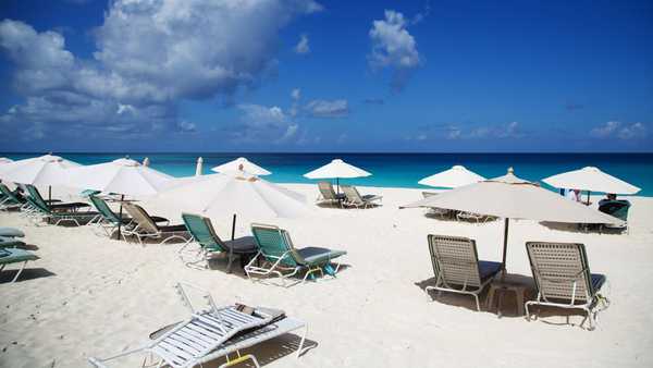 Seen here is a beach in Anguilla, a British overseas territory, in October 2018.  The CDC added Anguilla along with Jamaica and Turks and Caicos to its 