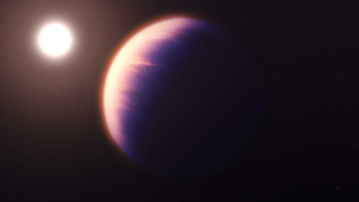 NASA's Webb telescope captures first evidence of carbon dioxide on an exoplanet