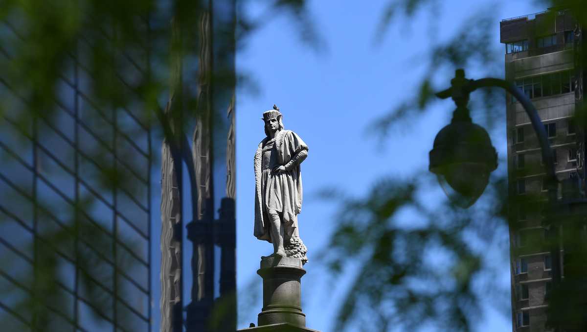 An Ohio city is accepting some recently removed statues from across the