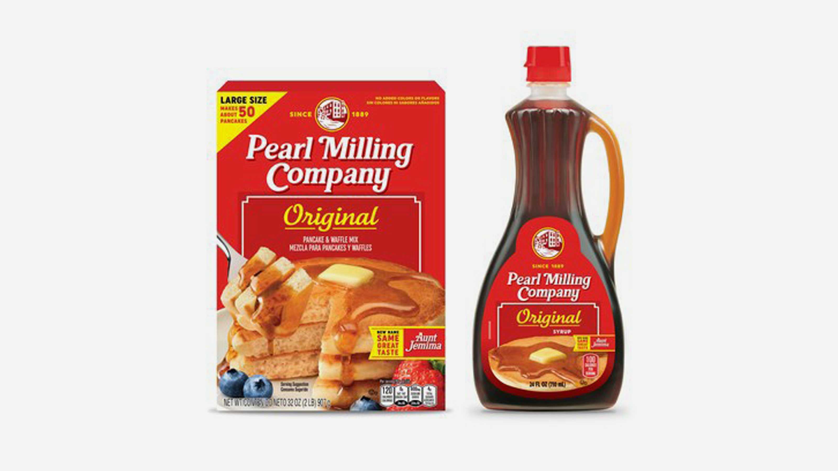 Pearl Milling Company ﻿pancake mix and syrup are hitting shelves, replacing ﻿Aunt Jemima