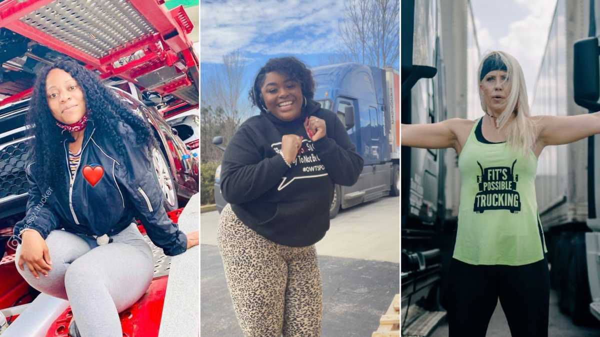 Female truckers have become TikTok influencers. They're changing the ...