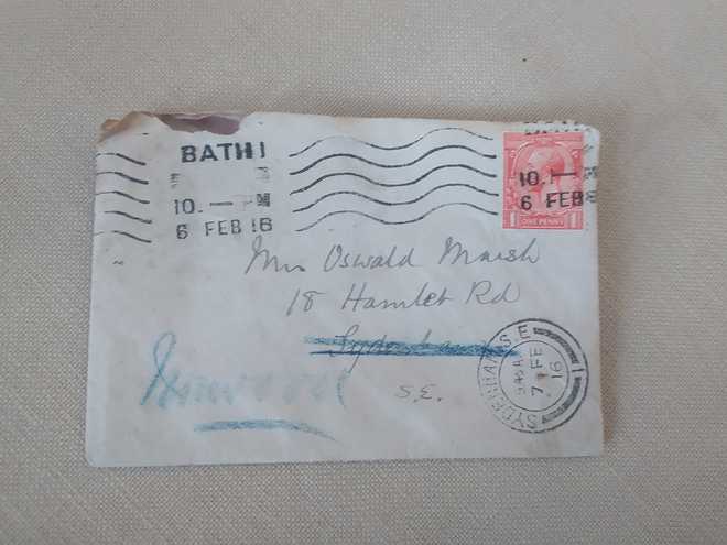 Letter sent in 1916 finally arrives at destination letter sent in 1916 finally arrives at destination
