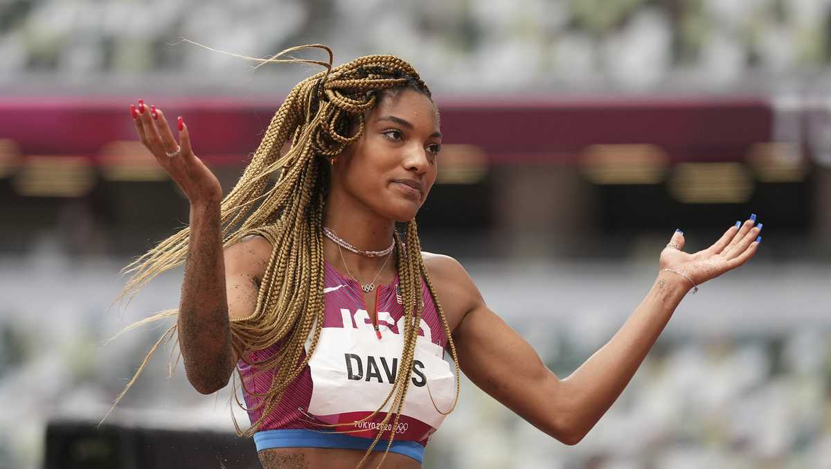 US long jumper Tara DavisWoodhall stripped of national title after