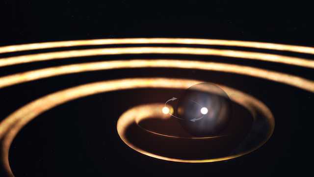 Webb telescope spies an unusual set of nested dust rings in space - Vimarsana News