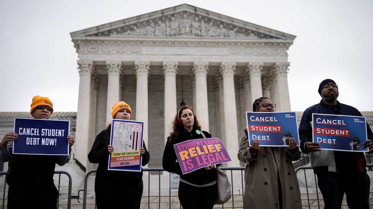 Takeaways from Supreme Court arguments on student debt relief