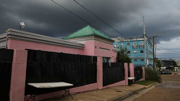 View of the Jackson Women's Health Organization in Jackson, Mississippi on July 6, 2022. - The clinic is the only facility that performs abortions in the state. However, on Tuesday, a chancery judge rejected a request by the clinic to temporarily block a state law banning most abortions.