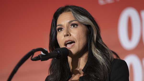 Tulsi Gabbard, the former U.S. Rep. (D-HI) and original sponsor of the Protect Women's Sports Act, speaks on protecting women in sports at the 