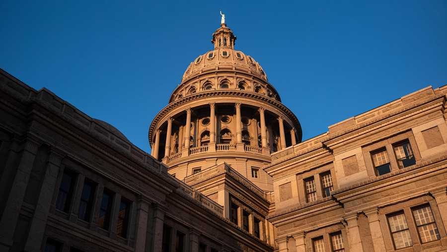 AUSTIN, TX - SEPTEMBER 20: The Texas State Capitol is seen on the first day of the 87th Legislature's third special session on September 20, 2021 in Austin, Texas. Following a second special session that saw the passage of controversial voting and abortion laws, Texas lawmakers have convened at the Capitol for a third special session to address more of Republican Gov. Greg Abbott's conservative priorities which include redistricting, the distribution of federal COVID-19 relief funds, vaccine mandates and restrictions on how transgender student athletes can compete in sports.