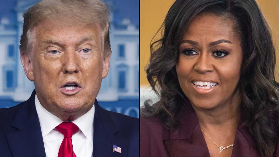 President Donald Trump and former first lady Michelle Obama are the most admired man and woman of 2020, according to a new Gallup poll released Tuesday.