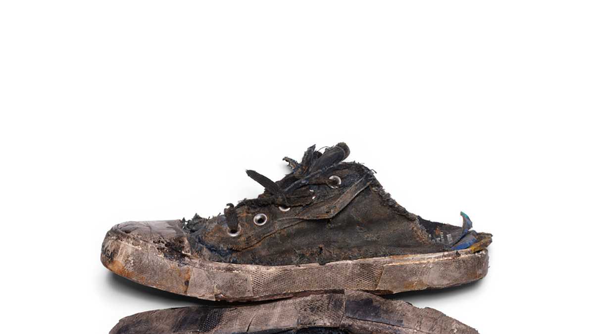 Balenciaga selling destroyed sneakers for $1,850