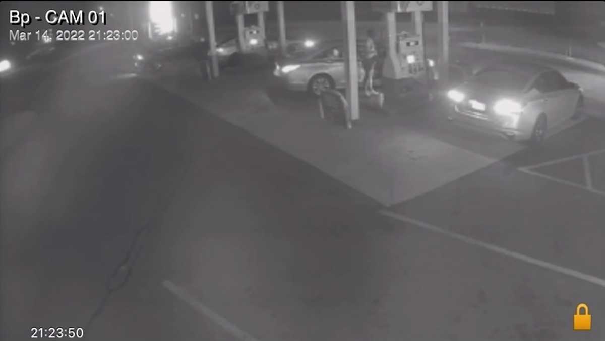Nearly 400 gallons of gas were stolen