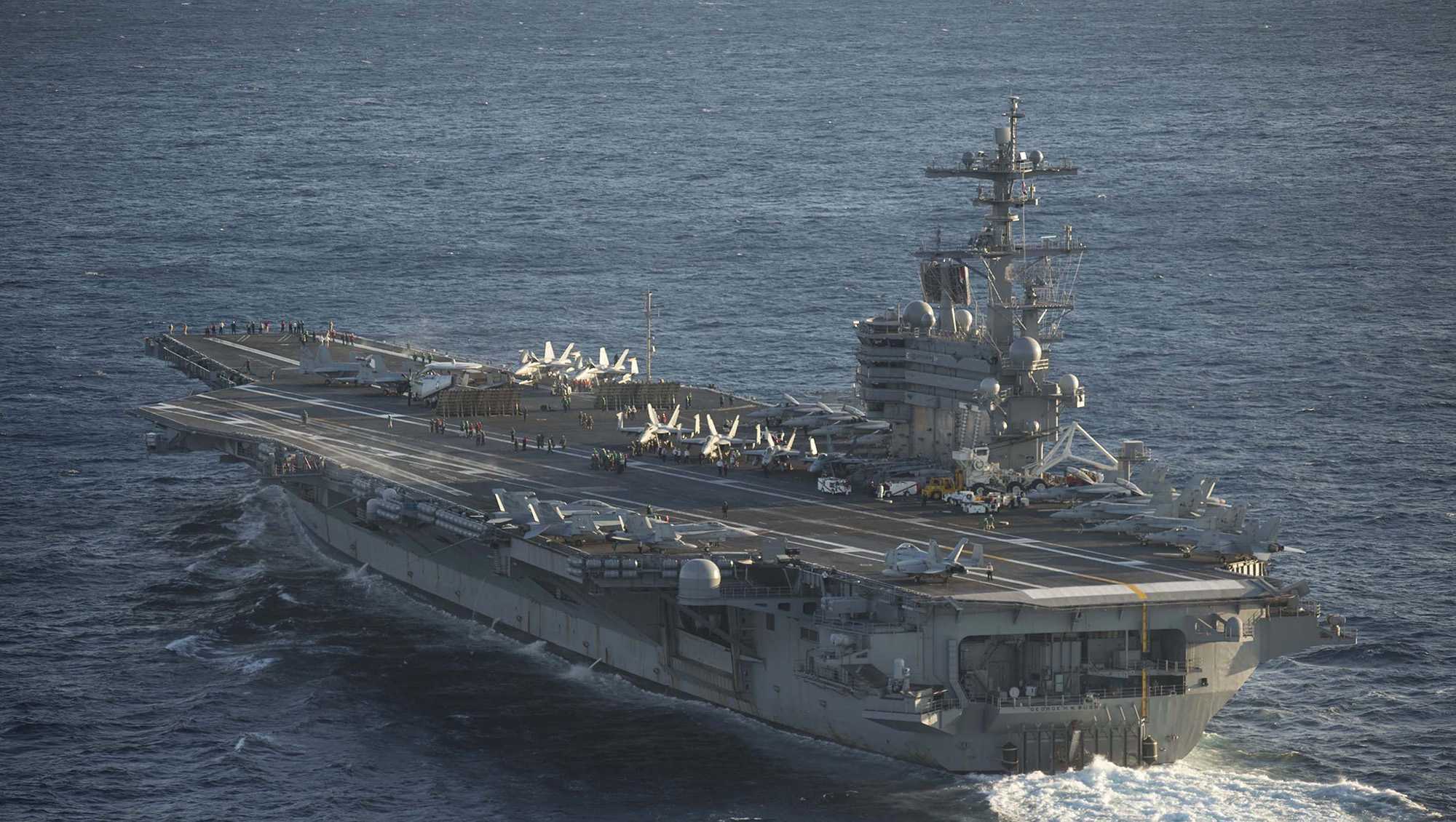 More than 200 sailors moved off aircraft carrier after multiple suicides - Vimarsana News
