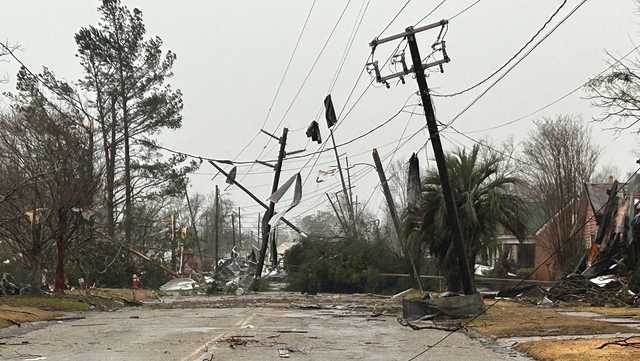 Georgia: Several tornadoes confirmed; child, state employee die - Vimarsana News