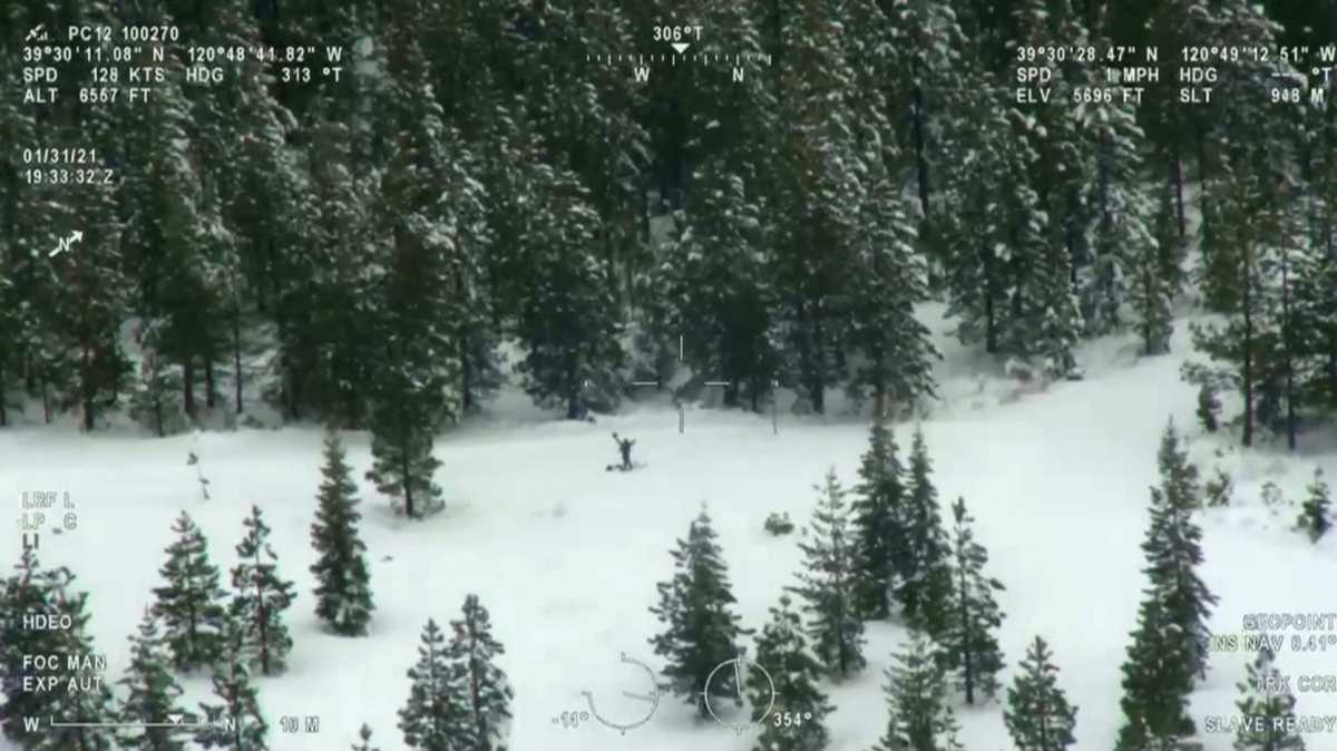 Man spends 7 days stranded after his GPS directed him to an unplowed mountain pass