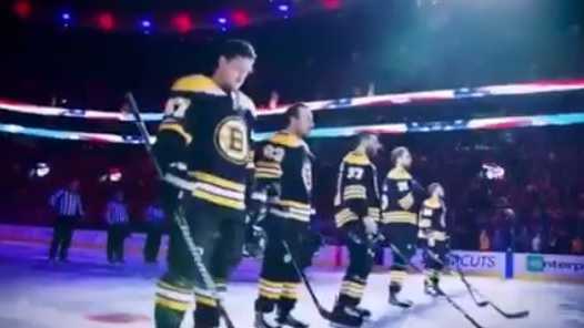 Bruins' Chara has Patriots' Brady narrate Stanley Cup hype video