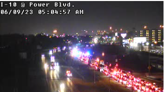 All lanes reopen after crash at I-10 East near Veterans