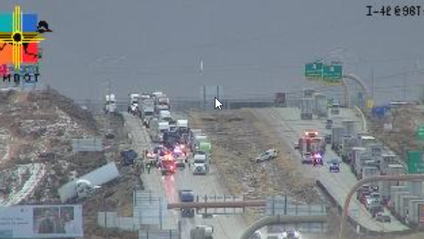 Interstate 40 eastbound closed west of Albuquerque - Vimarsana News