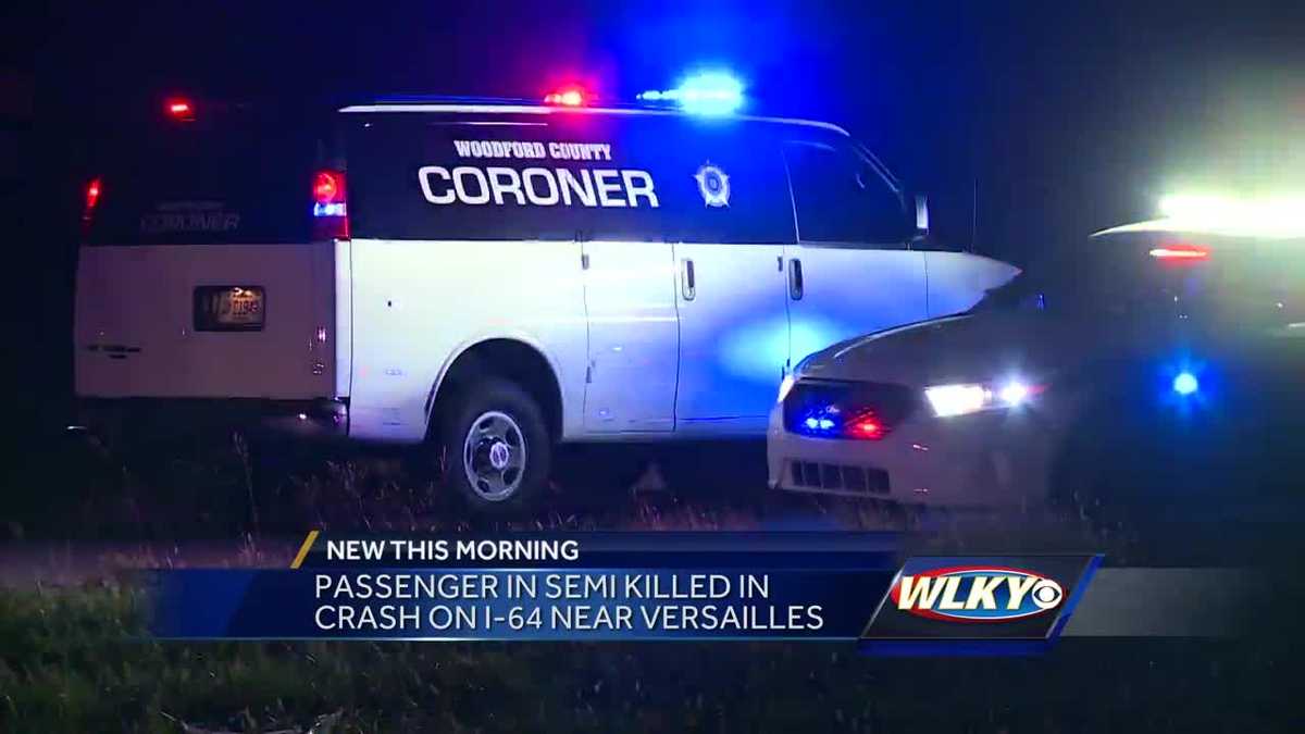1 person killed in crash involving tractor-trailer on I-64