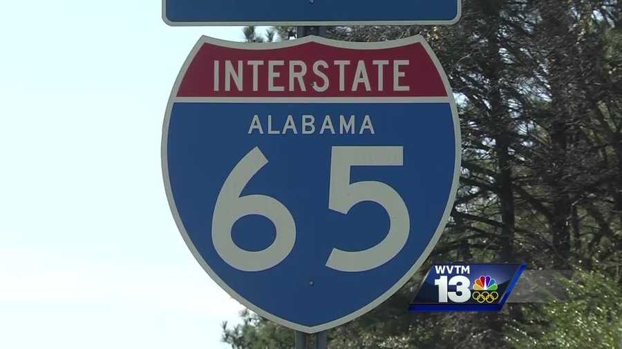 Interstate 65 sign in Alabama