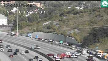 Crash blocking traffic on I-75 near Mitchell Avenue - Vimarsana News