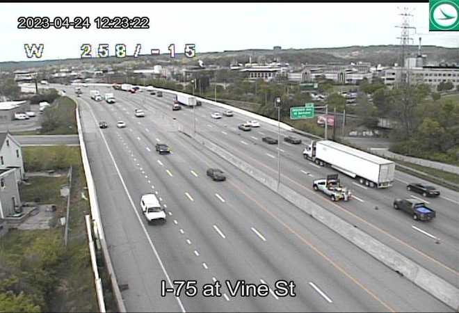 All lanes open on I-75 in Saint Bernard after a previous crash
