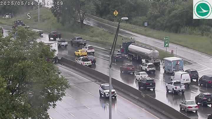 Lanes reopened after crash involving a semi-trailer shuts down I-75 NB