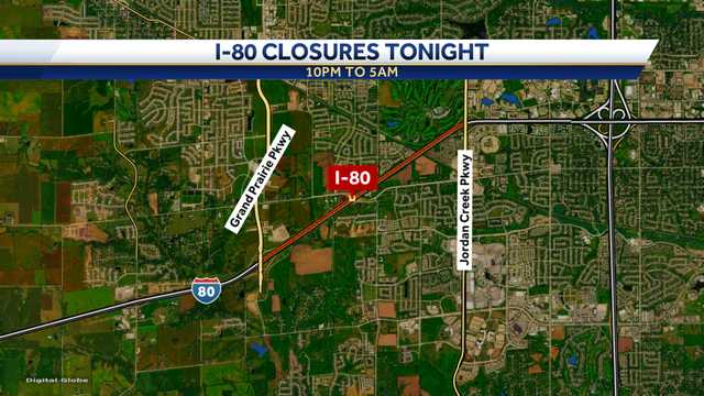 Interstate 80 overnight closures announced - Vimarsana News