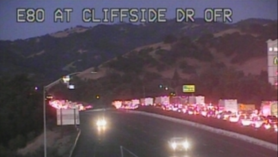 I80 reopens after fiery crash near Vacaville