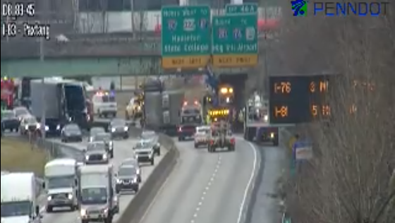 UPDATE: Interstate 83 north in Dauphin County reopens after crash