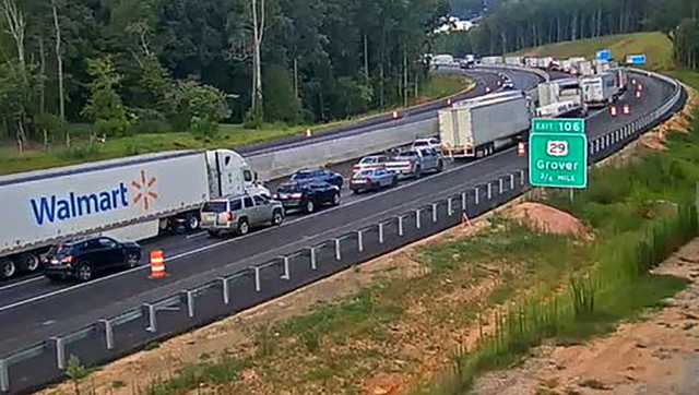 North Carolina: I-85 closed in both directions near SC state line - Vimarsana News
