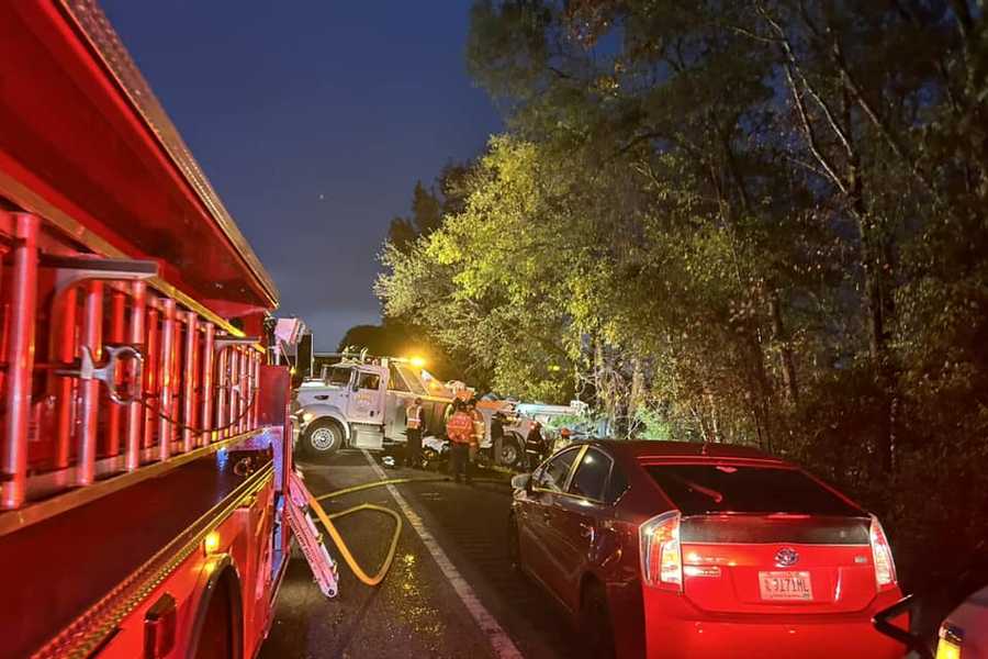 Un accidente en la I-85 en el condado de Oconee atascó el tráfico durante horas