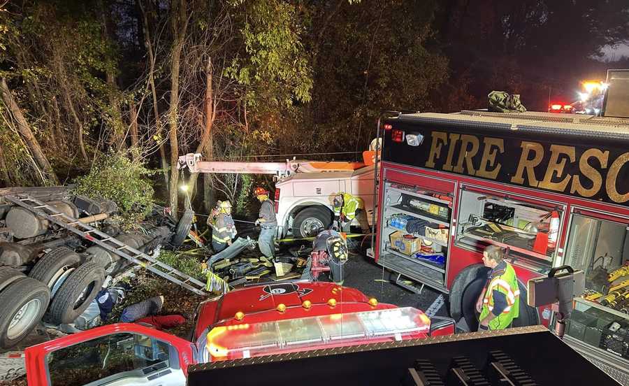 Un accidente en la I-85 en el condado de Oconee atascó el tráfico durante horas