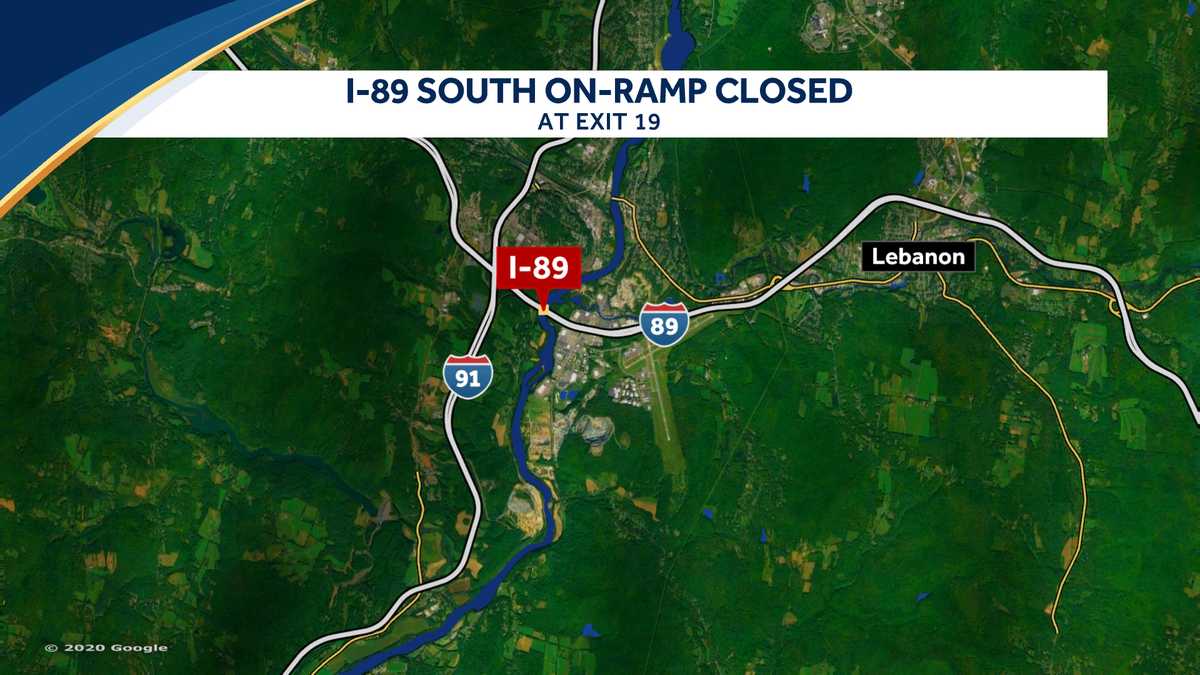 Google Ramp Lebanon, New Hampshire traffic update: I-89 on-ramp closed - WMUR