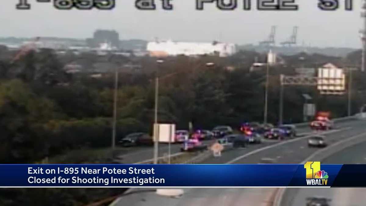 Man shot on I-895 in road rage incident, MDTA says