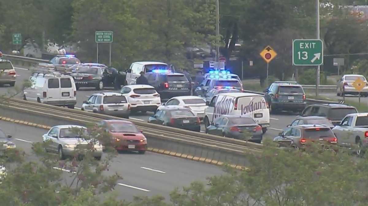 Drugged driver arrested after chase ends on I-93 in Boston