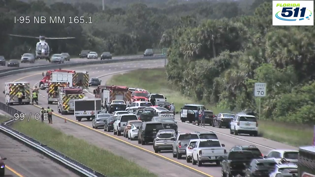 I-95 southbound near Palm Bay reopens after fatal crash