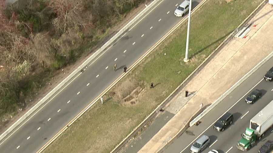 Shooting reported on I95 in Baltimore, MDTA police say