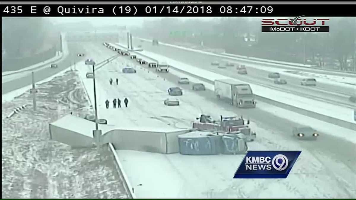 Slick conditions reported on area roads and interstates