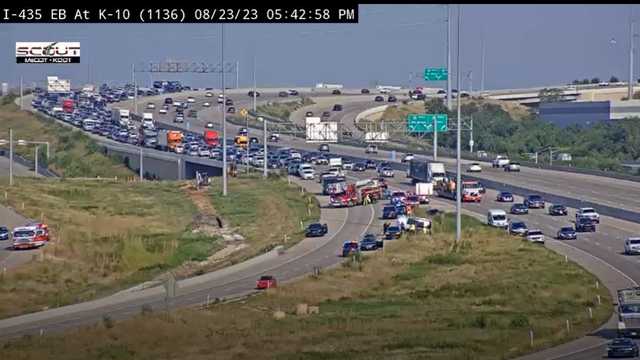 WB I-435 ramp to WB K-10 ramp closed following crash - Vimarsana News