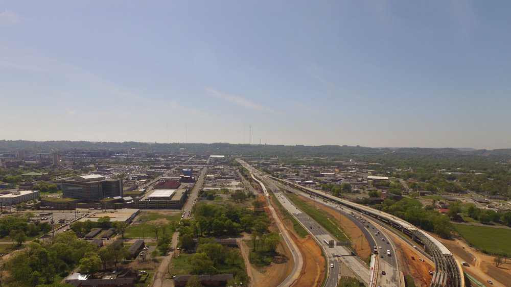 PHOTOS I59/20 bridge replacement project in Birmingham