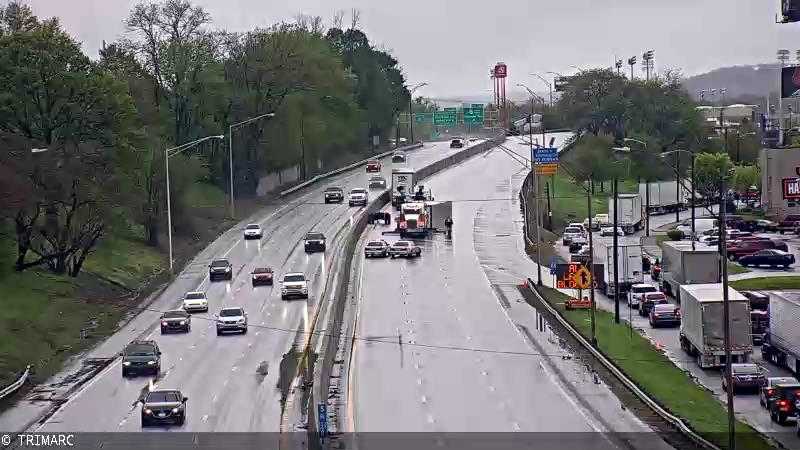 All lanes reopen after rollover semi accident closes I-65 South near ...