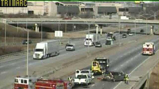 All lanes NB I-65 at I-264 reopen after crash