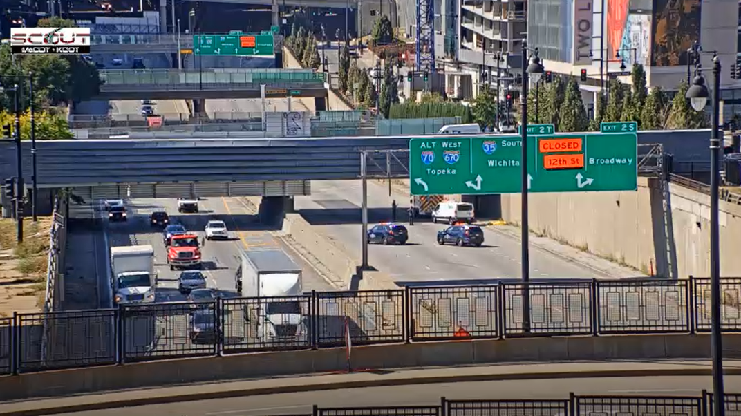Disturbance closes westbound I670 near Grand Ave. in KC