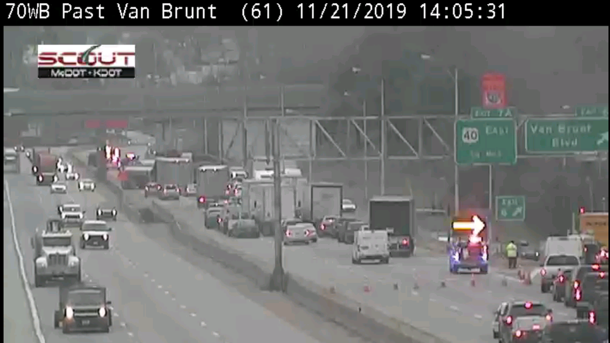 Eastbound I-70 back open after multi-vehicle rollover crash at Van Brunt