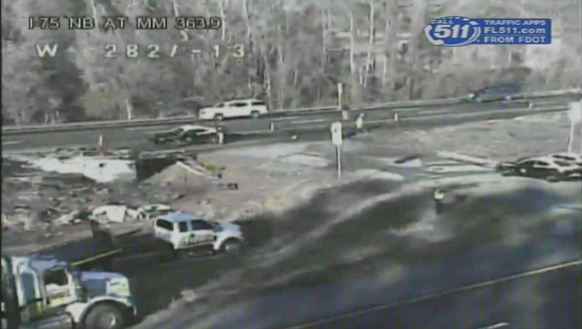 Semi destroyed in fiery crash in Marion County