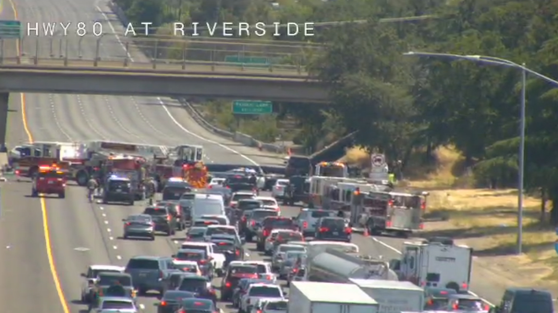 Crash at Interstate 80 causes delays at Sacramento-Placer county line - Vimarsana News