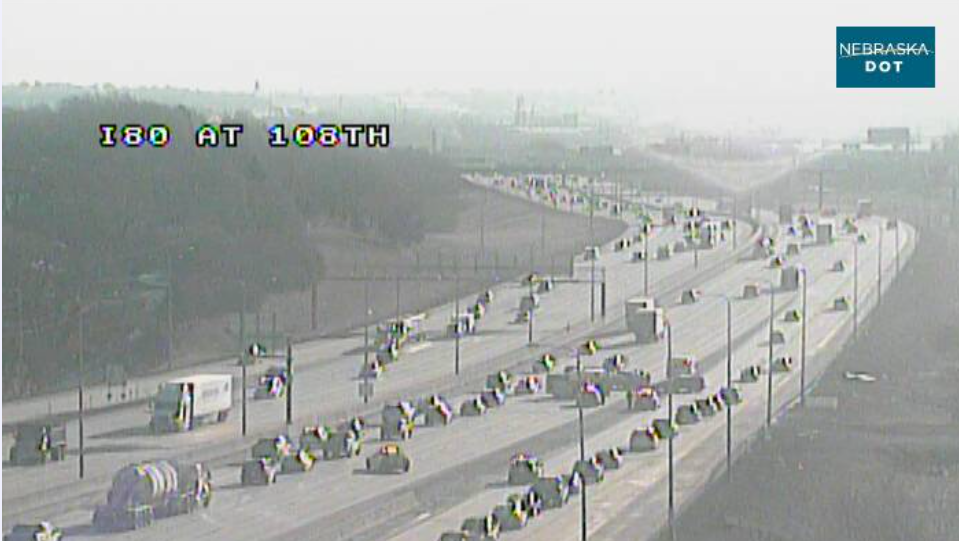 Four-vehicle crash on Interstate 80 causes delays early Monday